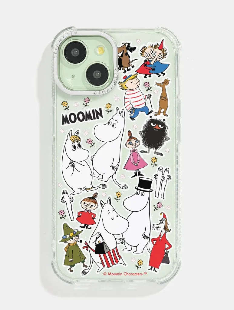 Skinnydip x Moomin Sticker Shock iPhone Case sold by Skinnydip London