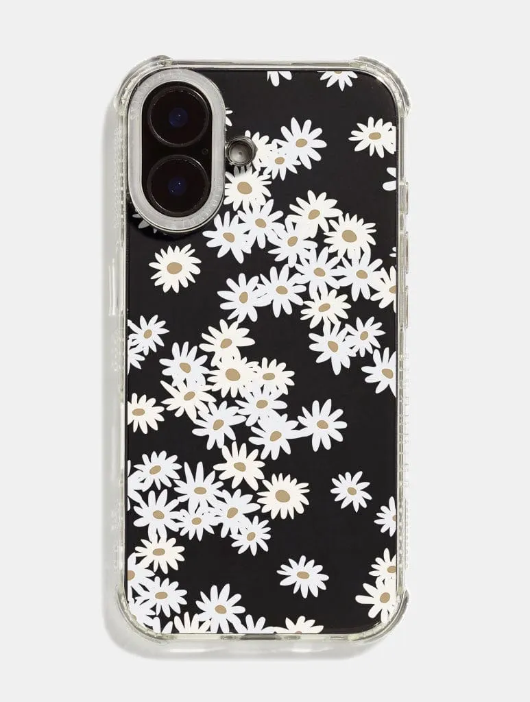 White Ditsy Daisy Shock iPhone Case sold by Skinnydip London