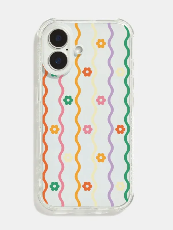 Proper Good x Skinnydip Floral Wiggle Shock iPhone Case sold by Skinnydip London