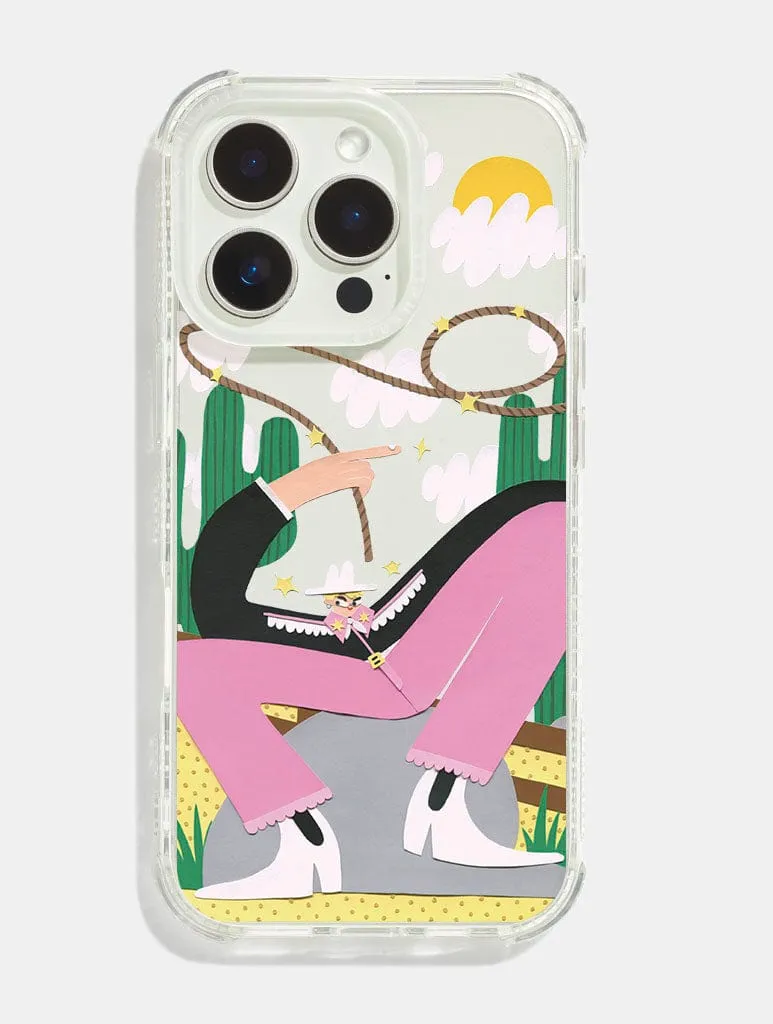 Naomi Anderson-Subryan x Skinnydip Yeehaw Shock iPhone Case sold by Skinnydip London