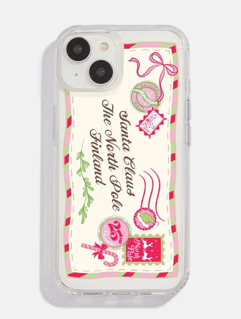 Letter to Santa MagSafe iPhone Case sold by Skinnydip London