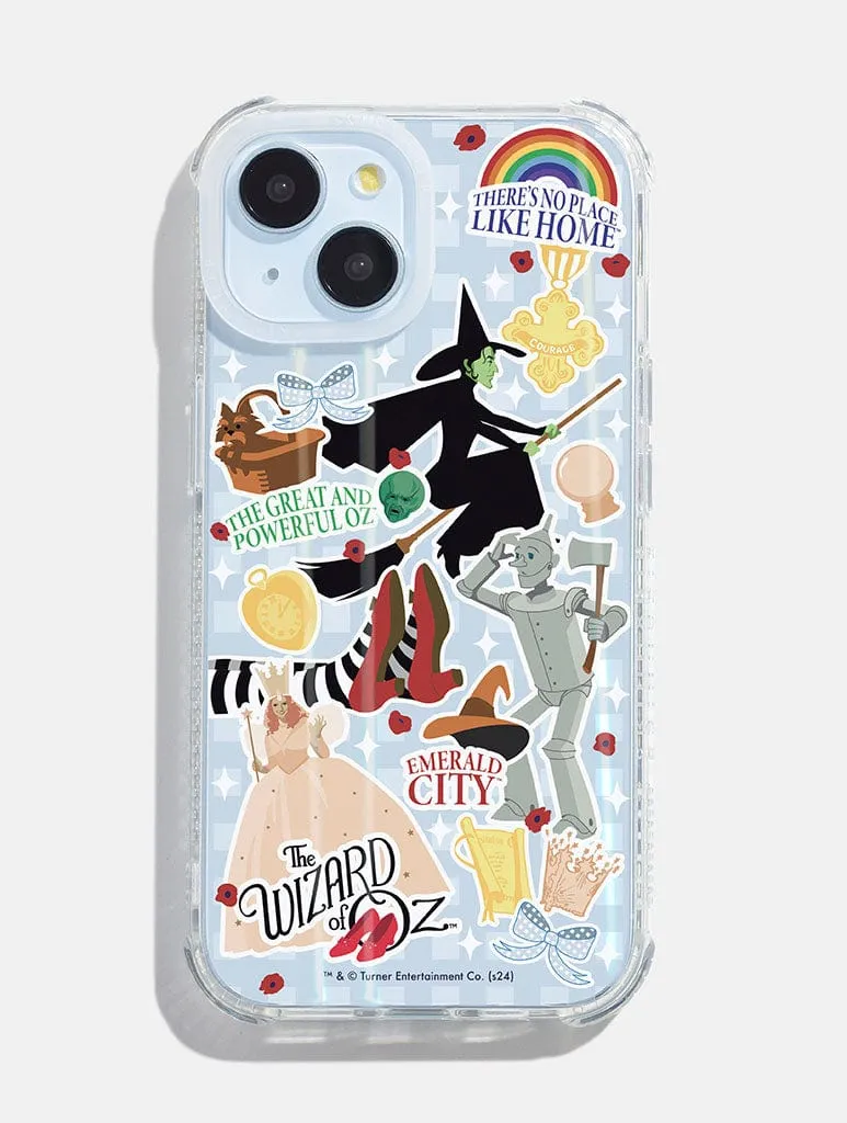 The Wizard Of Oz Sticker Shock iPhone Case sold by Skinnydip London