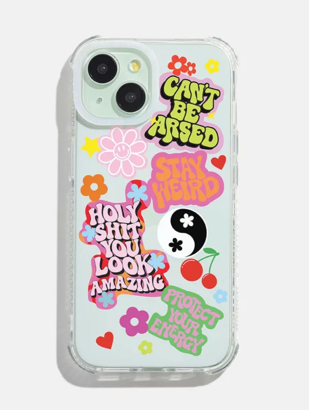 Printed Weird x Skinnydip Sticker Shock iPhone Case sold by Skinnydip London