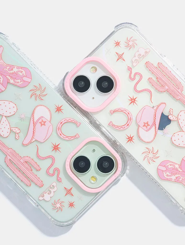 Pink Rodeo Cowgirl Shock iPhone Case sold by Skinnydip London product image thumbnail 3