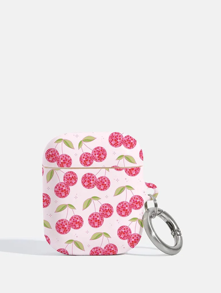 Disco Cherries AirPods Case sold by Skinnydip London