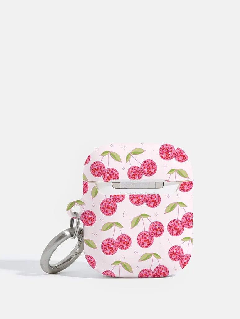 Disco Cherries AirPods Case sold by Skinnydip London product image thumbnail 2