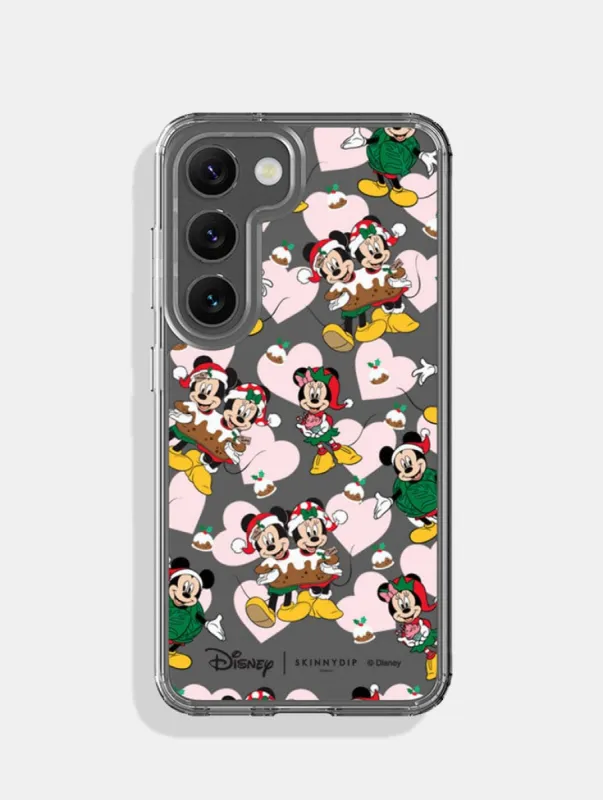 Disney Mickey & Minnie Christmas Pudding Android Case sold by Skinnydip London