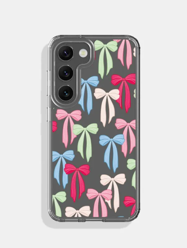 Striped Bows Android Case sold by Skinnydip London