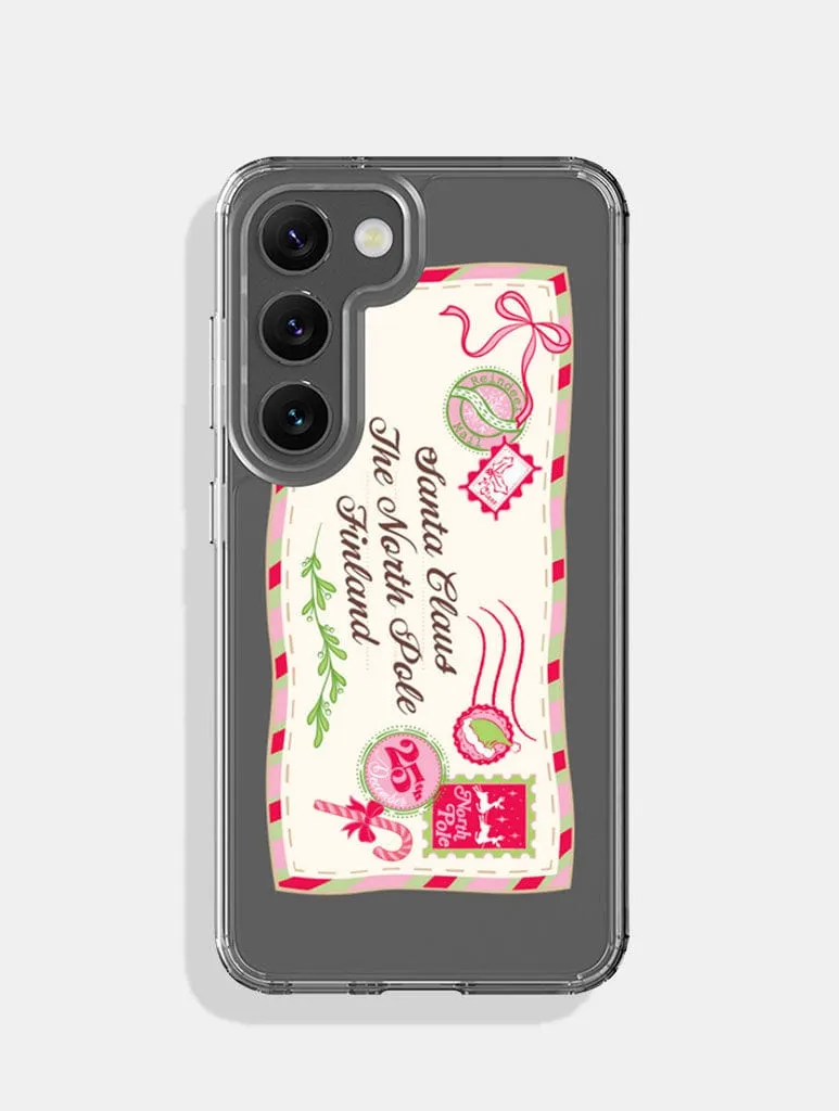 Letter To Santa Android Case sold by Skinnydip London