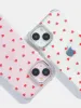 Mini Ditsy Hearts Shock iPhone Case sold by Skinnydip London
