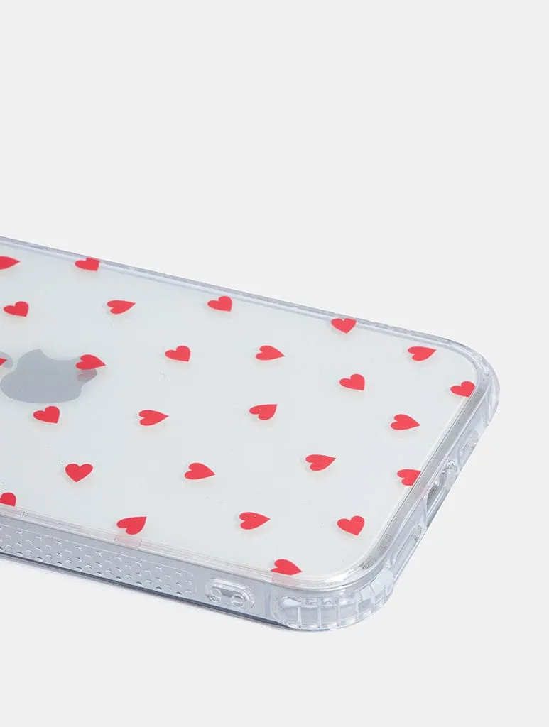 Mini Ditsy Hearts Shock iPhone Case sold by Skinnydip London product image thumbnail 4