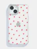 Mini Ditsy Hearts Shock iPhone Case sold by Skinnydip London