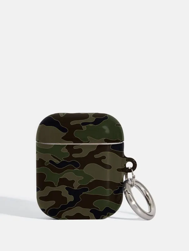 Camo AirPods Case sold by Skinnydip London