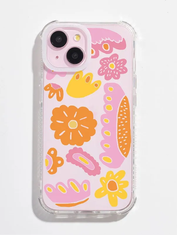Aredee Pericleous x Skinnydip Flowers Shock iPhone Case sold by Skinnydip London