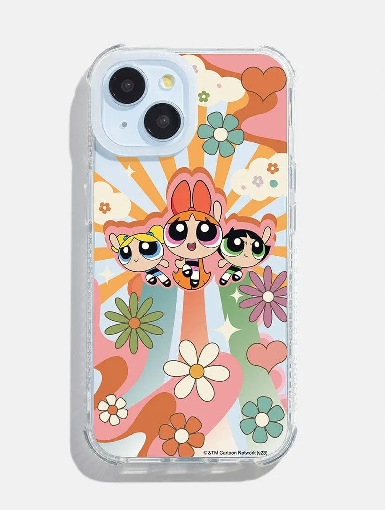 The PowerPuff Girls x Skinnydip Flower Power Shock iPhone Case sold by Skinnydip London