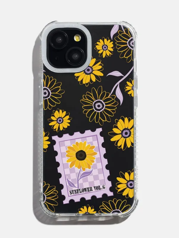Sunflower Shock iPhone Case sold by Skinnydip London