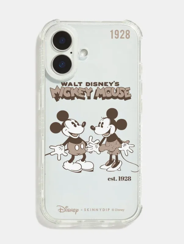Disney Vintage Mickey Shock iPhone Case sold by Skinnydip London