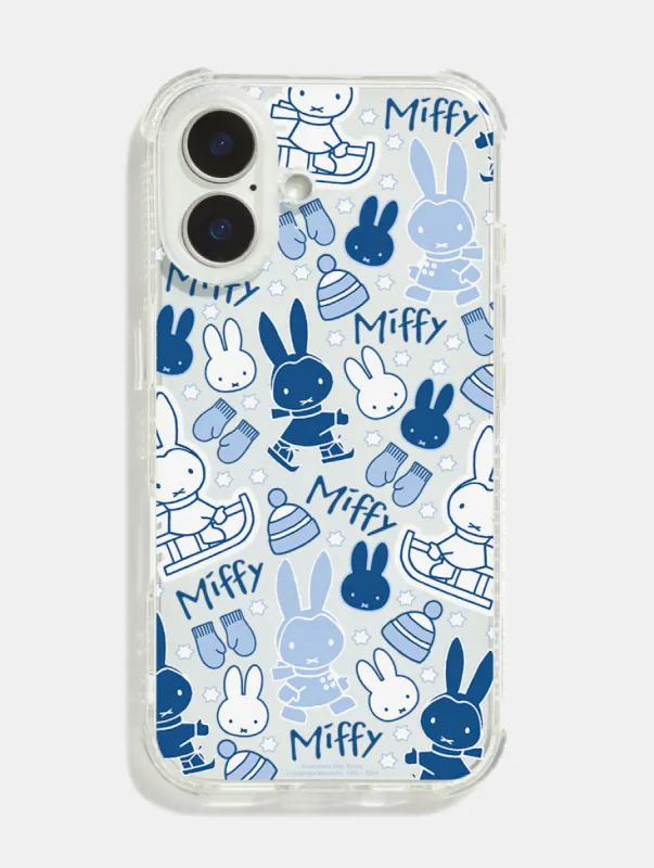 Miffy x Skinnydip Blue Ski Shock iPhone Case sold by Skinnydip London