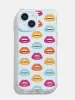 Jael Makelemi x Skinnydip Lips Shock iPhone Case sold by Skinnydip London