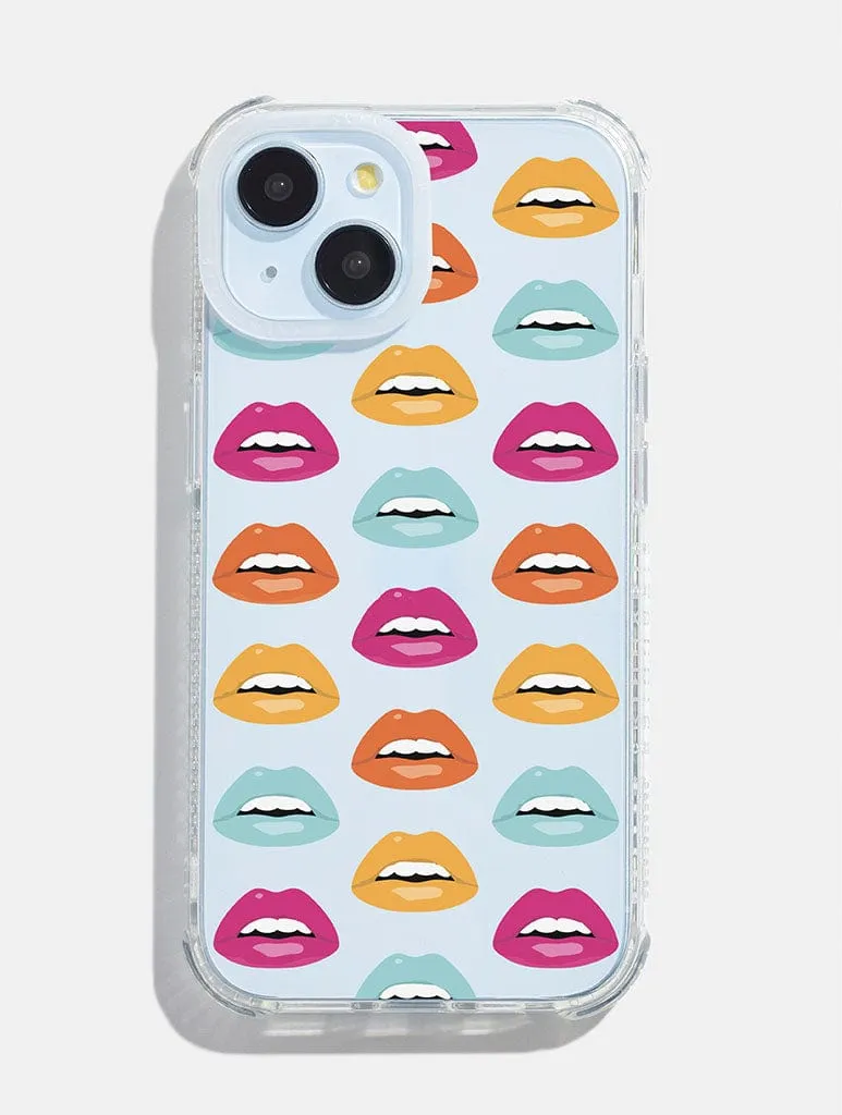 Jael Makelemi x Skinnydip Lips Shock iPhone Case sold by Skinnydip London