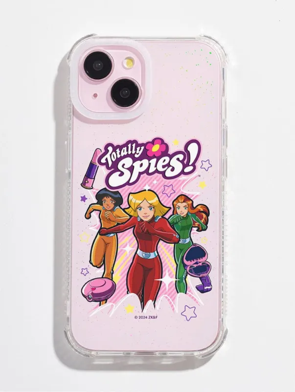 Totally Spies! x Skinnydip Glitter Shock iPhone Case made by Skinnydip London