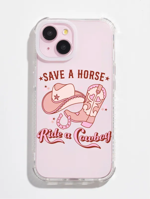 Save A Horse Shock iPhone Case sold by Skinnydip London