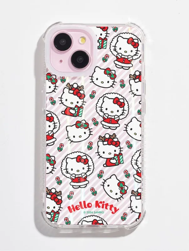 Hello Kitty Christmas Candy Shock iPhone Case sold by Skinnydip London