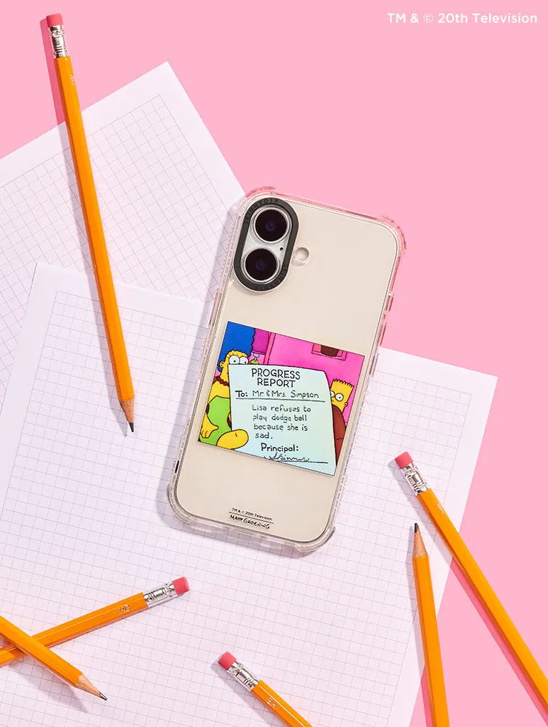 The Simpsons Lisa Is Sad Shock iPhone Case sold by Skinnydip London product image thumbnail 2
