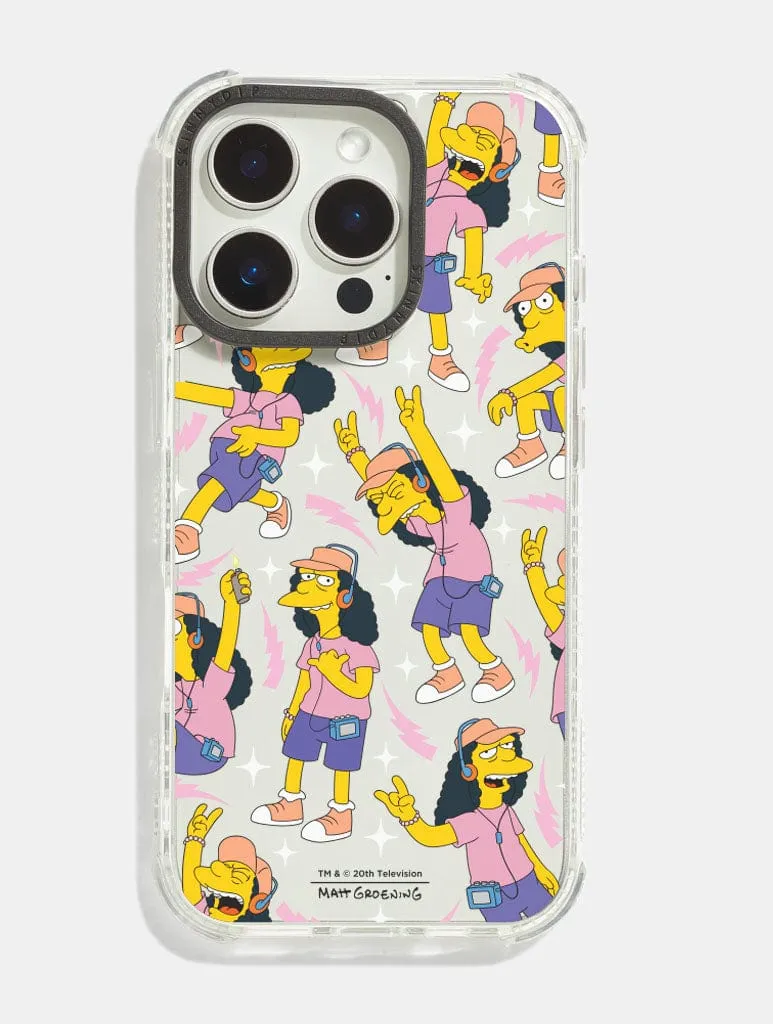 The Simpsons Otto Mann Shock iPhone Case sold by Skinnydip London