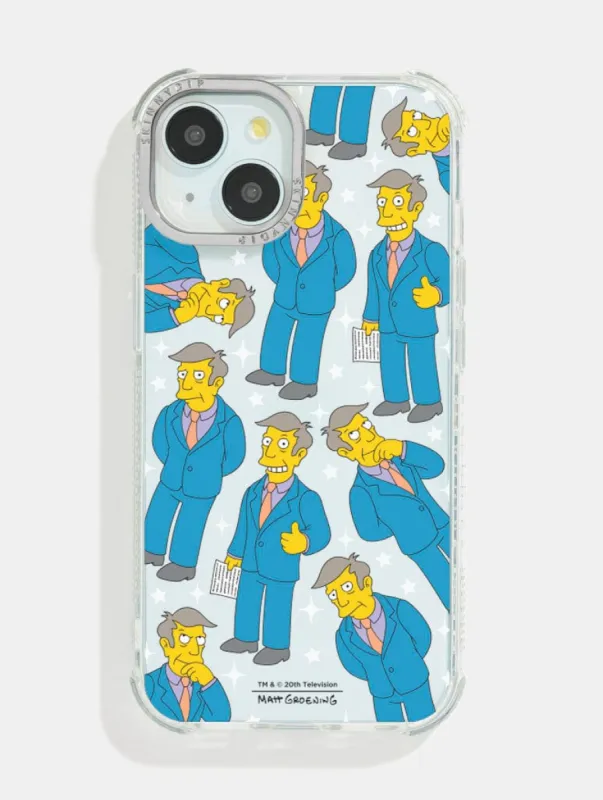 The Simpsons Principal Skinner Shock iPhone Case sold by Skinnydip London
