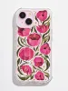 Kate Fox x Skinnydip Pink Floral Shock iPhone Case sold by Skinnydip London