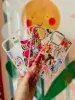 Kate Fox x Skinnydip Floral Stripe Shock iPhone Case sold by Skinnydip London