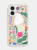 Kate Fox x Skinnydip Floral Stripe Shock iPhone Case sold by Skinnydip London