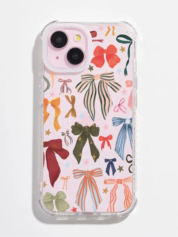 Kate Fox x Skinnydip Bows Shock iPhone Case sold by Skinnydip London