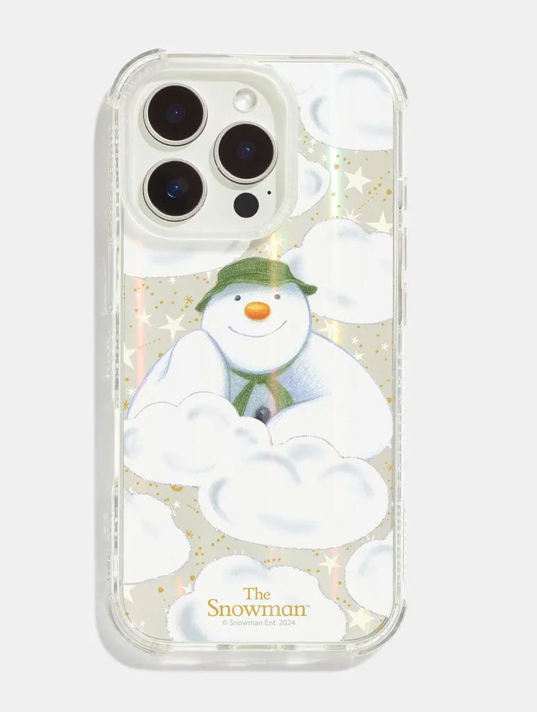 The Snowman Clouds Shock iPhone Case sold by Skinnydip London
