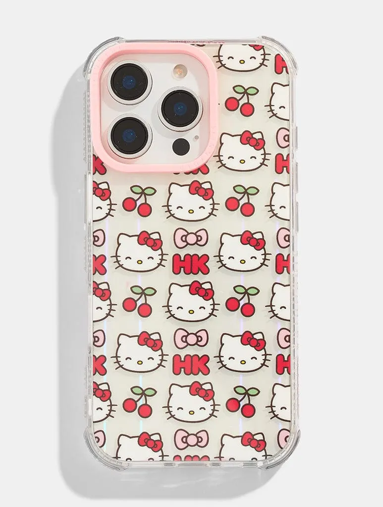 Hello Kitty x Skinnydip Cherry Repeat Case sold by Skinnydip London