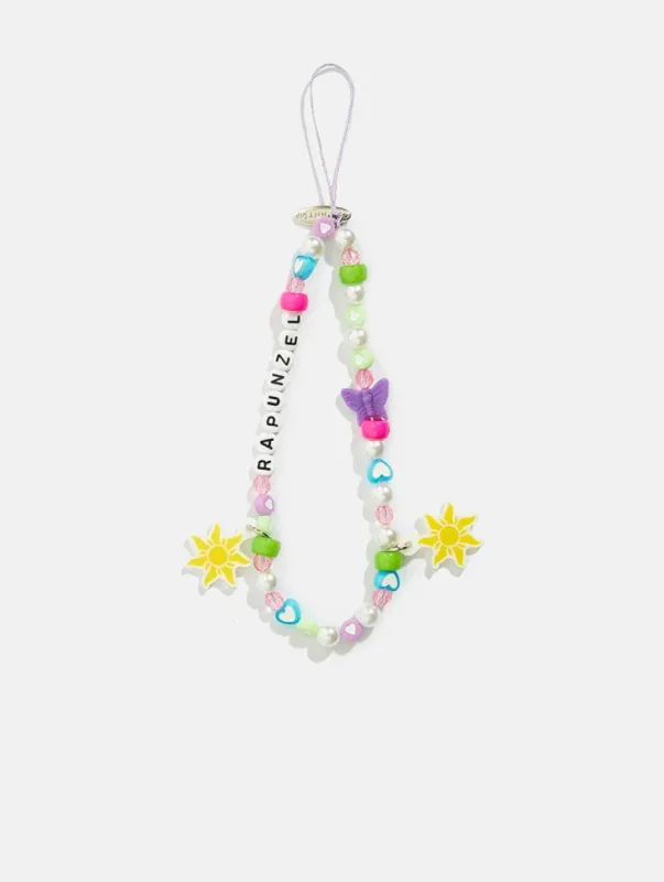 Disney Rapunzel Beaded Phone Strap sold by Skinnydip London