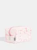 White Daisy Makeup Bag sold by Skinnydip London