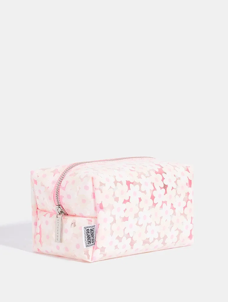 White Daisy Makeup Bag sold by Skinnydip London product image thumbnail 3