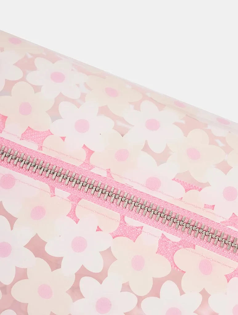 White Daisy Makeup Bag sold by Skinnydip London product image thumbnail 4