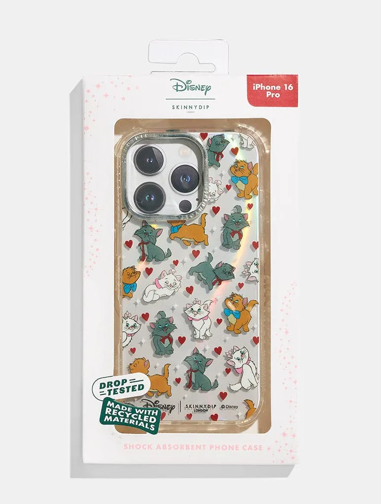 Disney Aristocats Ditsy Heart Shock iPhone Case sold by Skinnydip London product image thumbnail 4