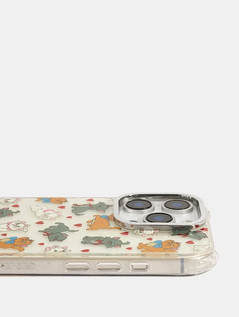 Disney Aristocats Ditsy Heart Shock iPhone Case sold by Skinnydip London product image thumbnail 3