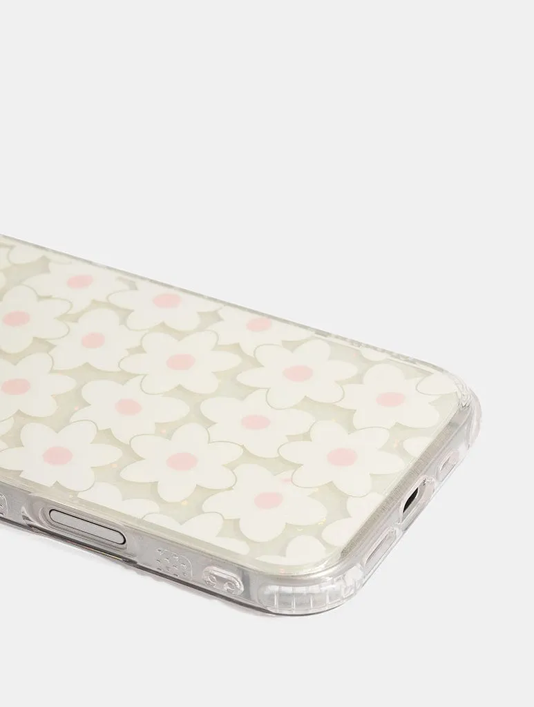 Ecru Multi Flower Shock iPhone Case sold by Skinnydip London product image thumbnail 2