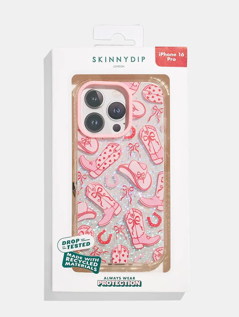 Coquette Cowgirl Shock iPhone Case sold by Skinnydip London product image thumbnail 4