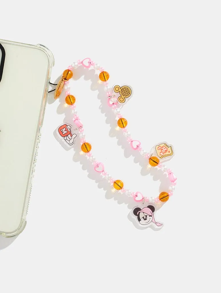 Disney Mickey Mouse Breakfast Club Beaded Phone Strap sold by Skinnydip London product image thumbnail 2