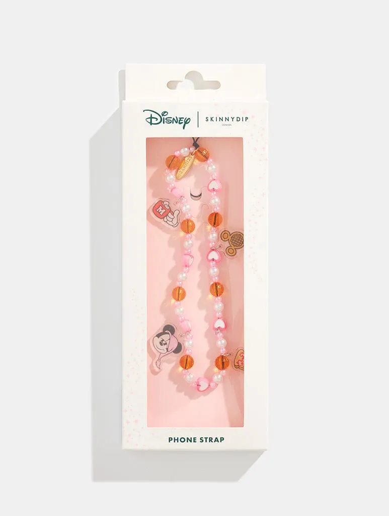 Disney Mickey Mouse Breakfast Club Beaded Phone Strap sold by Skinnydip London product image thumbnail 4