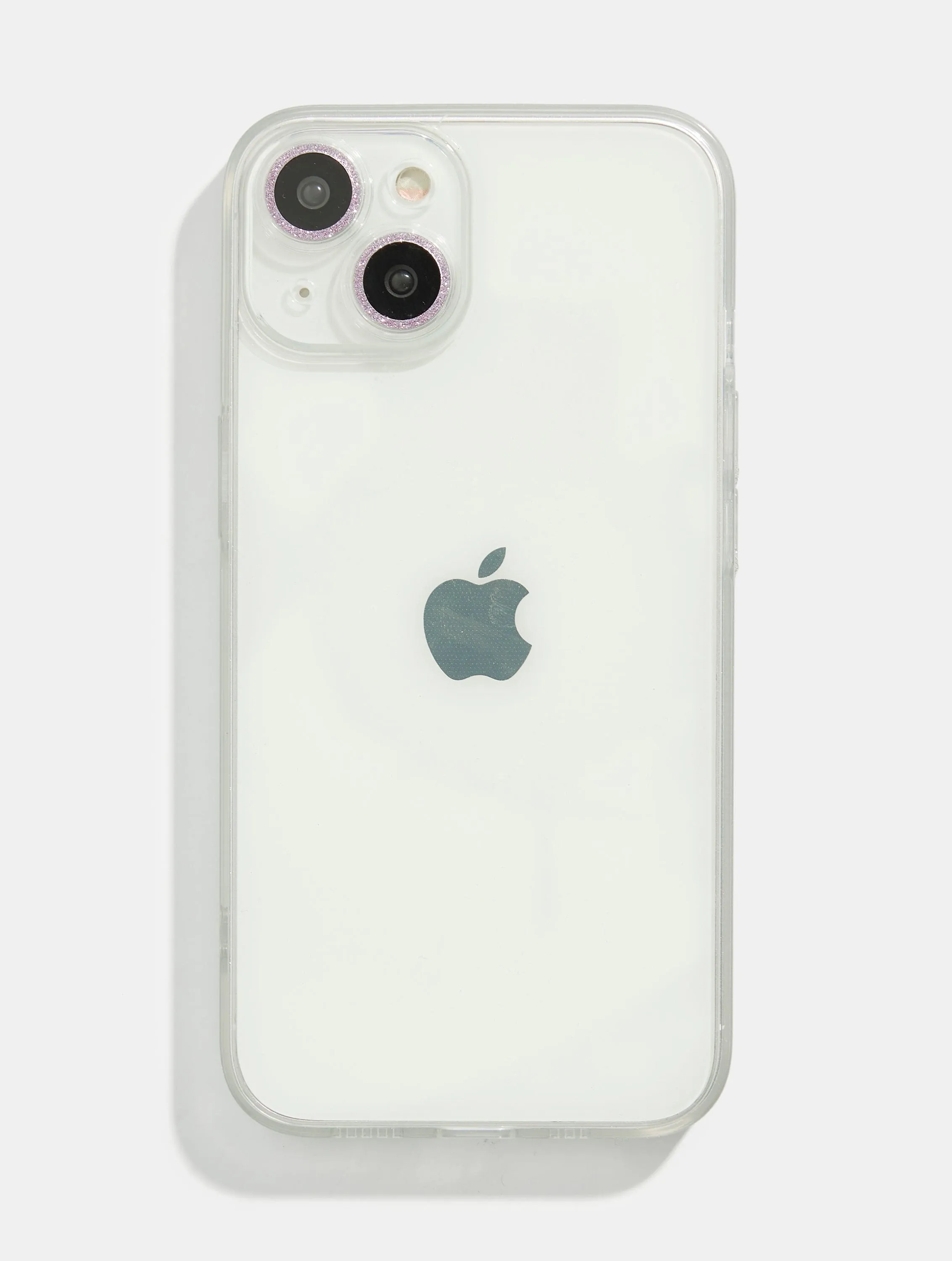 Lilac Glitter Frame iPhone Case sold by Skinnydip London