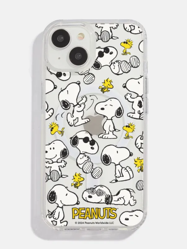 Peanuts x Skinnydip Snoopy Repeat MagSafe iPhone Case sold by Skinnydip London