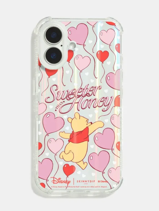 Disney Winnie The Pooh Sweeter Than Honey Shock iPhone Case sold by Skinnydip London