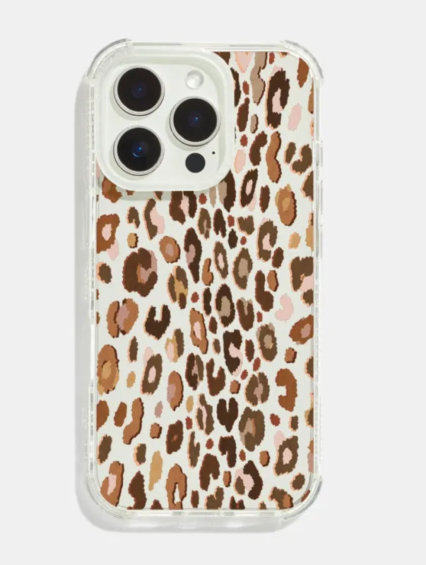 Cheetah Print Shock iPhone Case sold by Skinnydip London